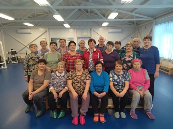 Занятие группы ЗОЖ. Мы вместе и спорт веселее