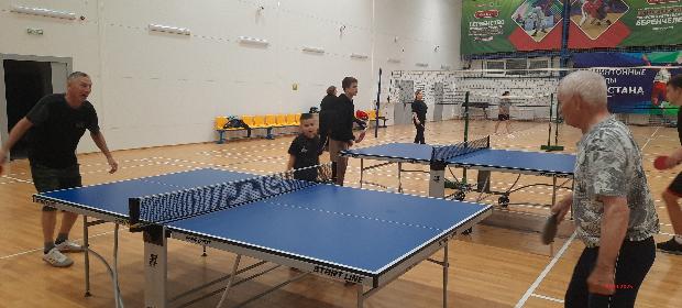 1 этап соревнований по настольному теннису