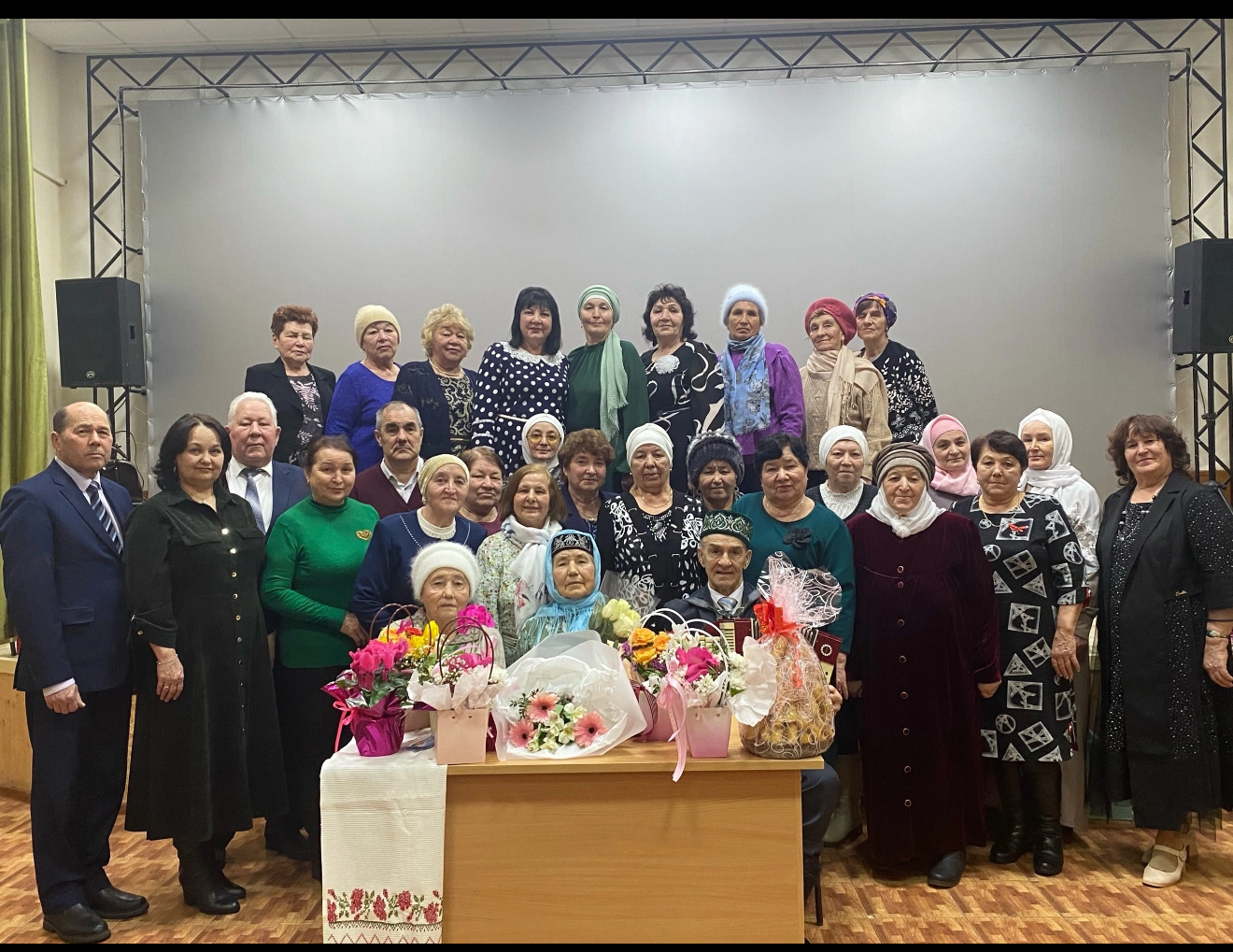 Чествование семьи Гиниятуллиных