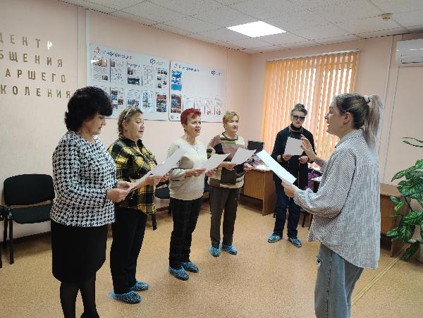 Занятия группы вокально – хорового творчества