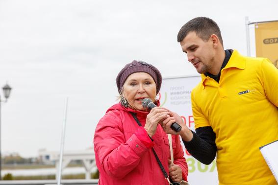 Акция «10 000 шагов» прошла в Казани 29 сентября