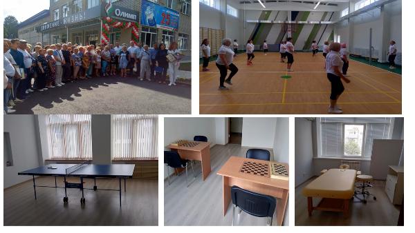 Открытие спортивно-оздоровительного комплекса «Олимп» 