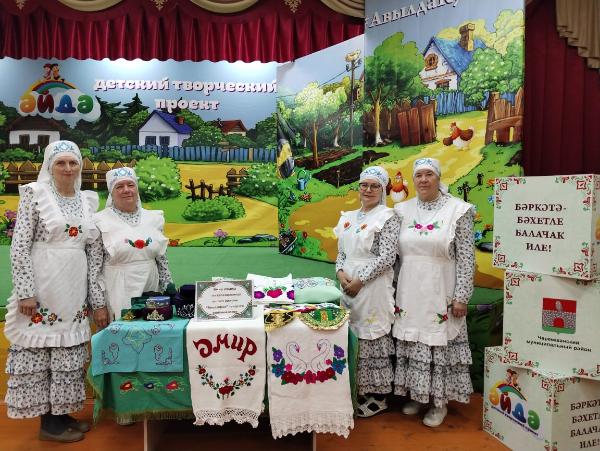 Участие объединения «Ак калфак» в детском творческом проекте «Эйдэ»