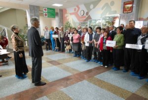 Встреча с пенсионерами