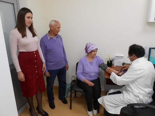 Посещение гериатрического кабинета
