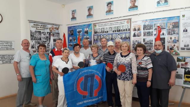 Спартакиада среди пенсионеров