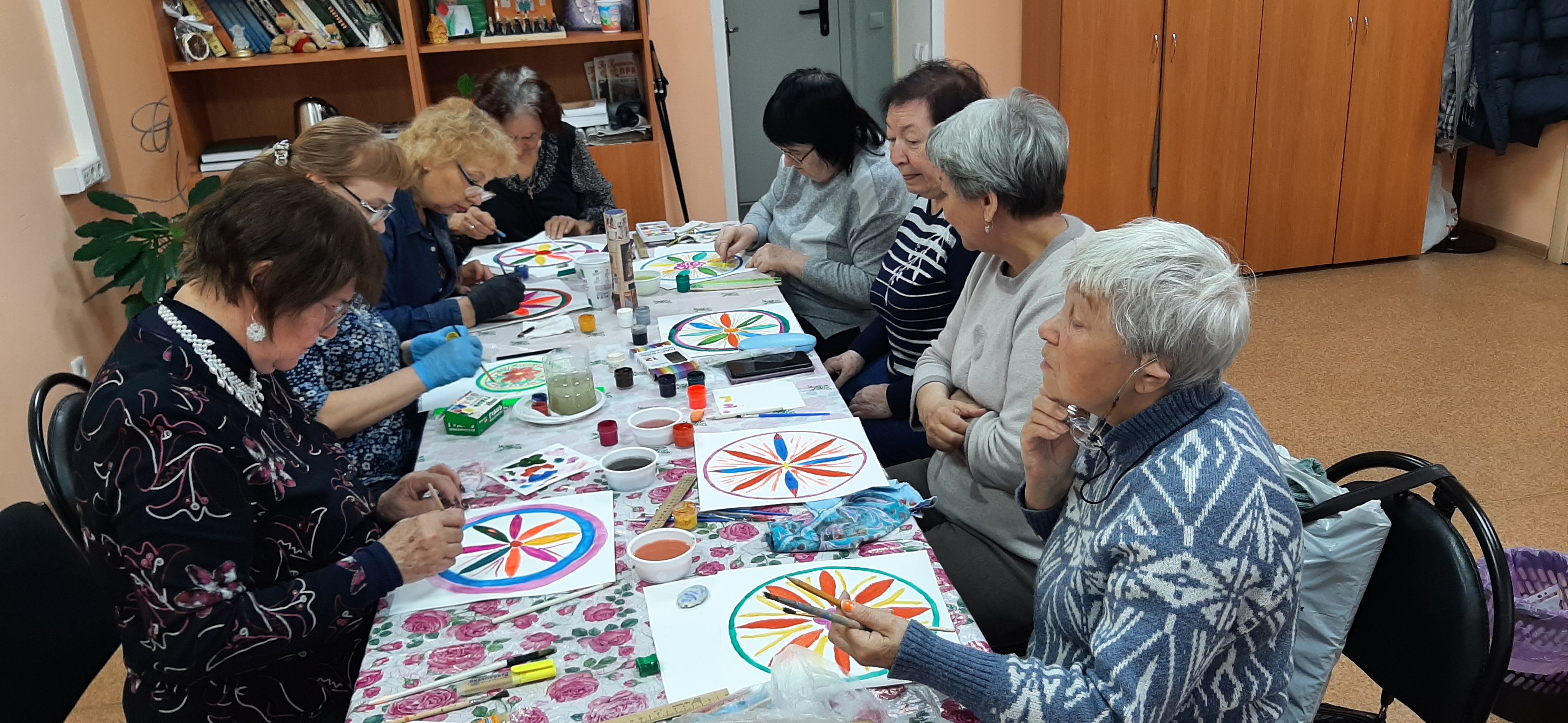 Изготовление мандалы