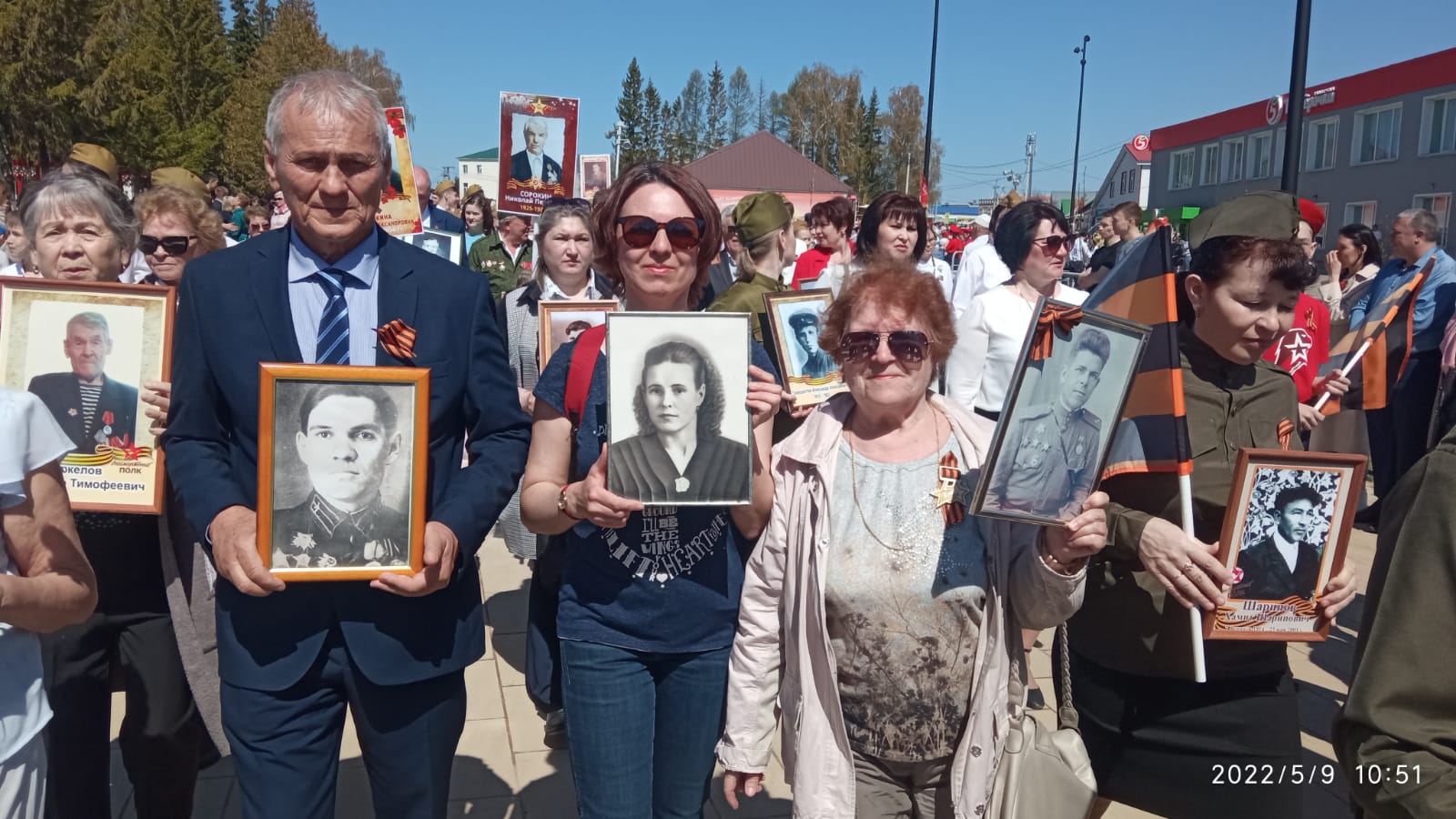 В честь празднования дня Великой Победы
