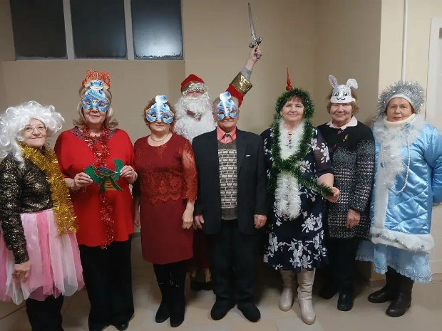 Праздник Новый год в селе Ижевка!