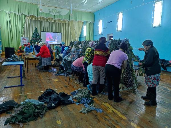 Очередная маскировочная сеть