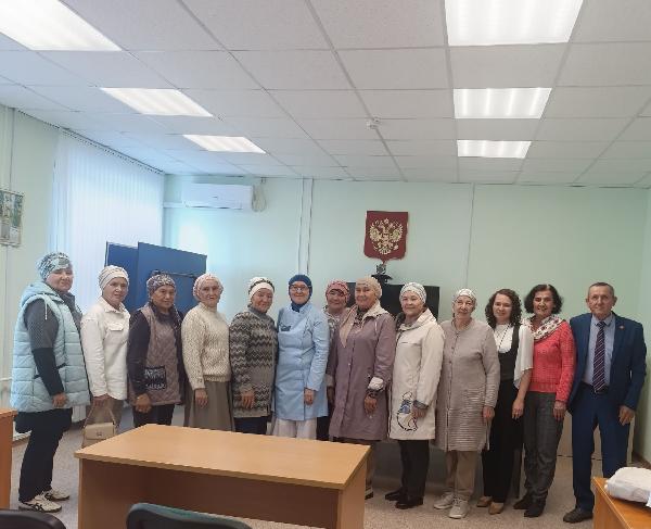 Тематическая встреча с врачом гериатром Сабинской ЦРБ