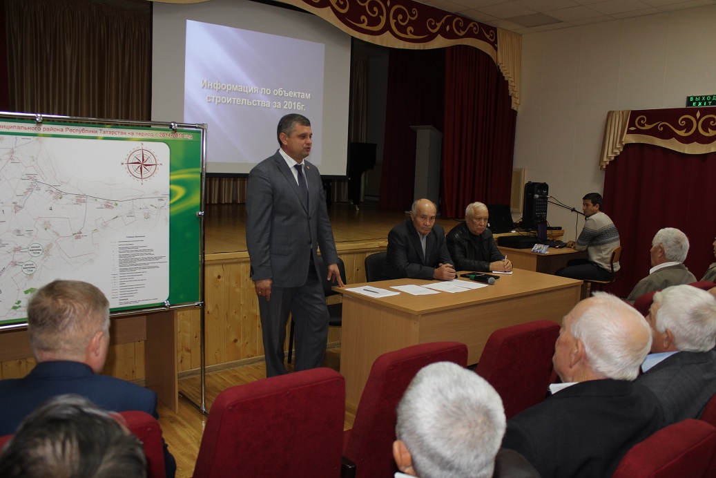 Дрожжановские пенсионеры встречались с руководством района