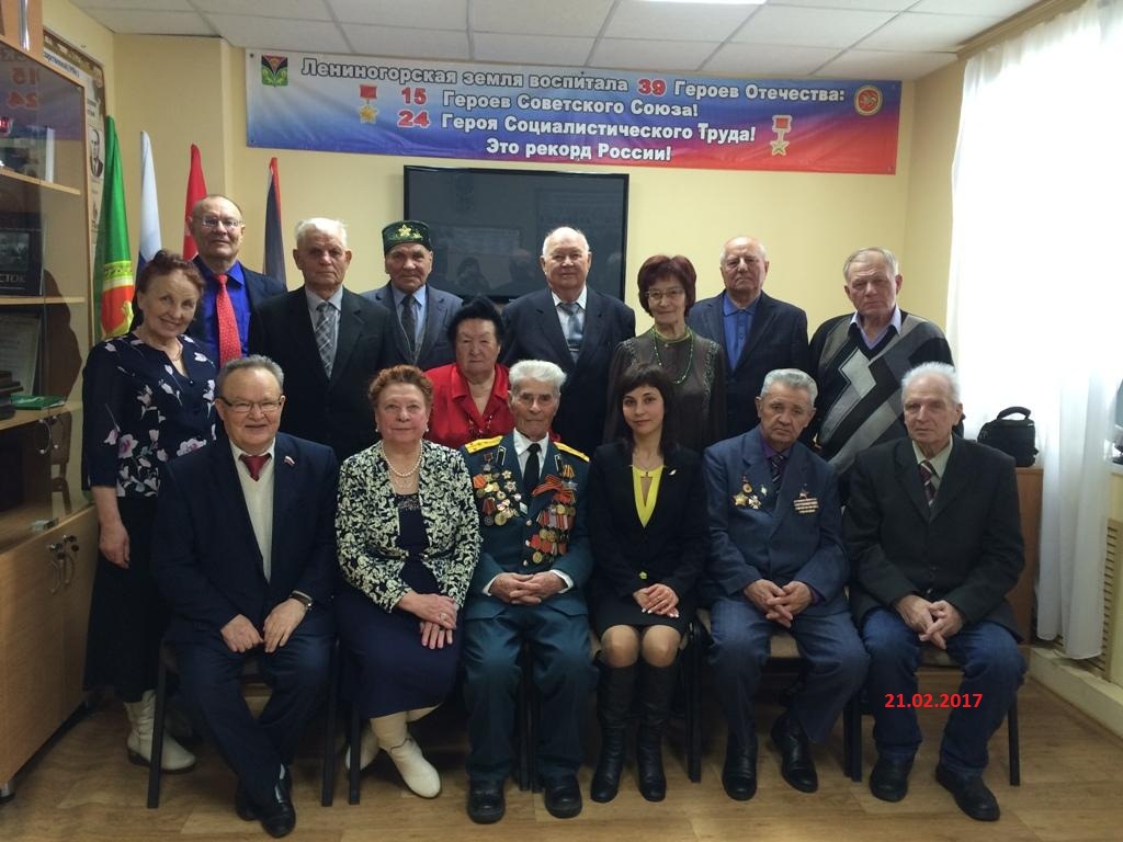 Встреча с ветеранами