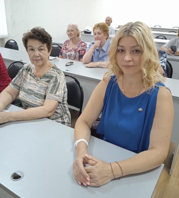 Участие в работе Ветеранской организации 