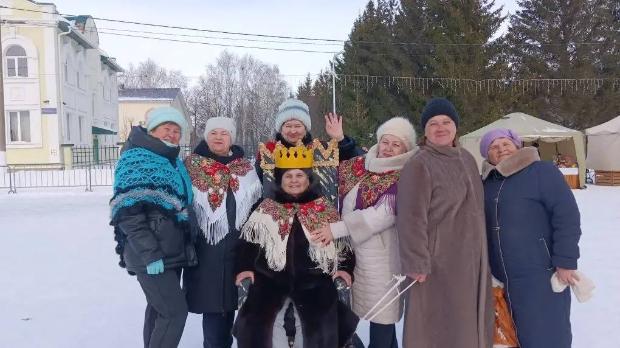 Широкую Масленицу отметили на Соборной площади Алексеевского