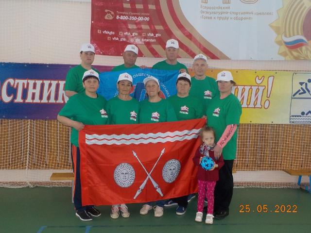 Тренировка перед республиканским этапом Спартакиады