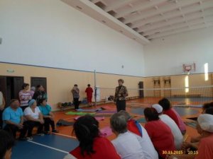 Встреча с пенсионерами в Альметьевском районе