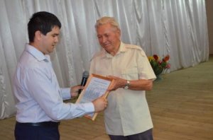 Юбилей председателя местного отделения