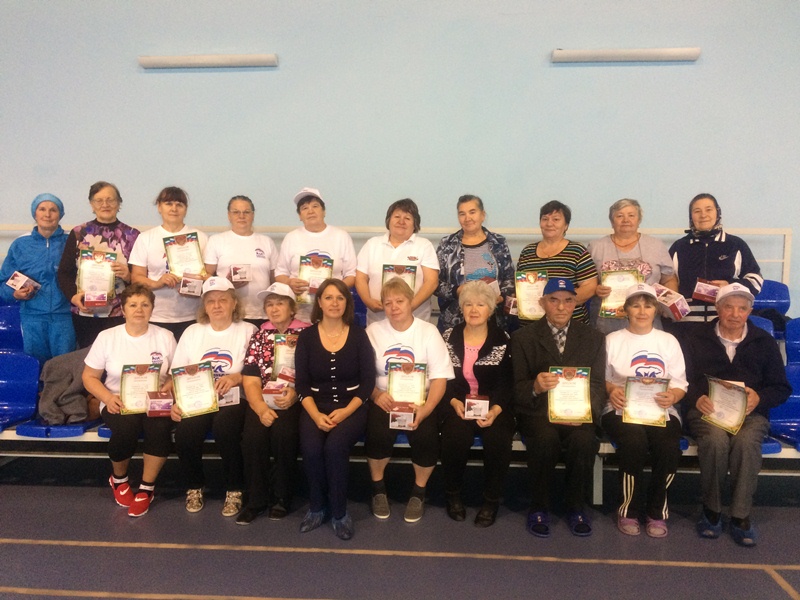 Спортивный праздник для старшего поколения, посвященный Международному дню пожилых людей  в Новошешминском районе