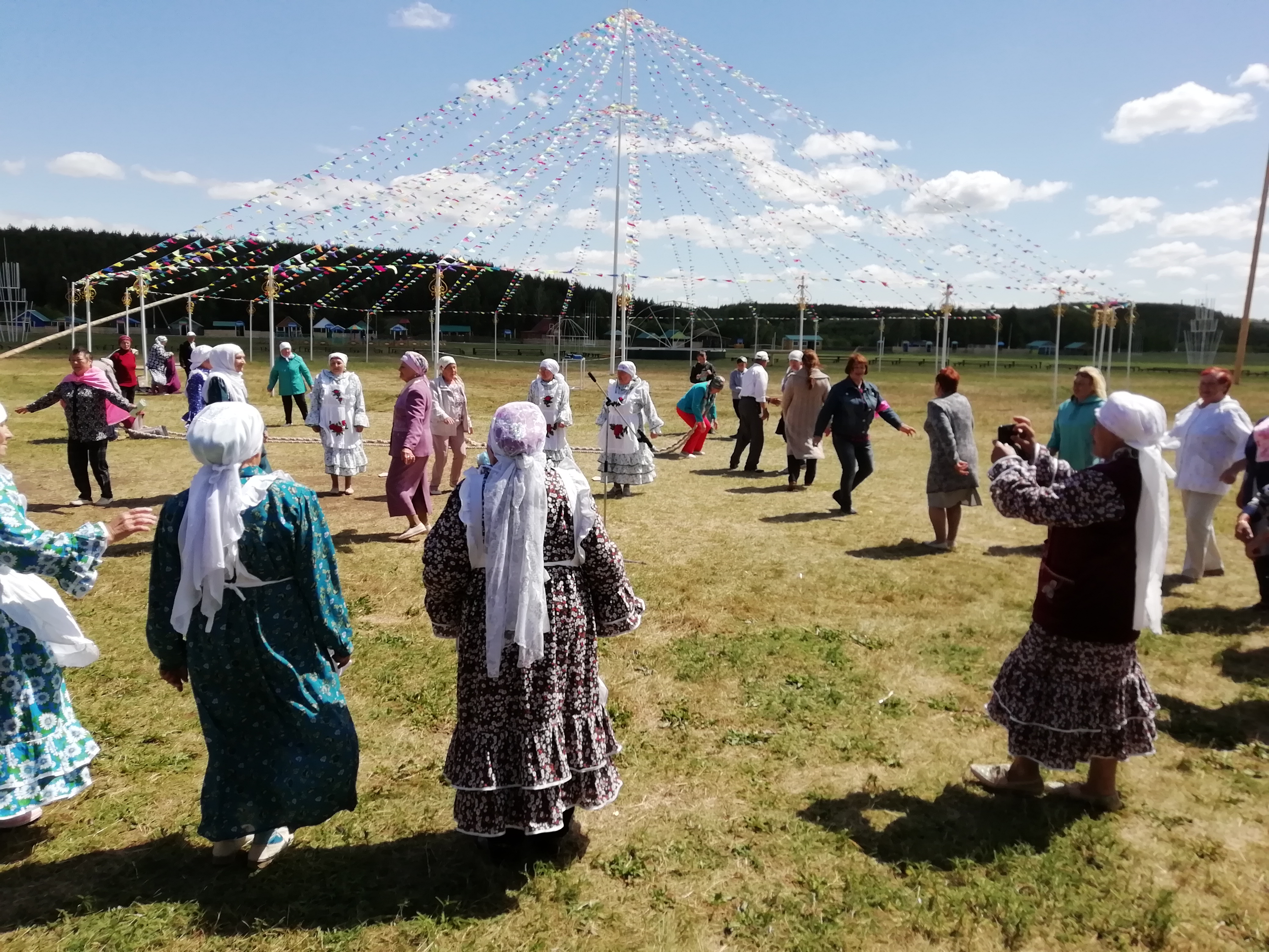 Сабантуй для пенсионеров