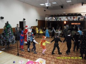 Новогодний утренник для детей - инвалидов