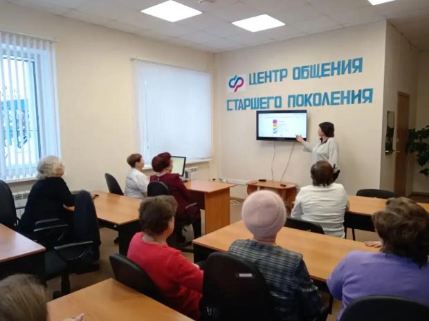 Занятия «Университета третьего возраста»