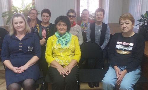 Занятие в Университете третьего возраста 