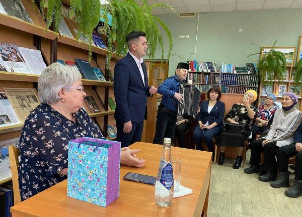 Встреча с талантливой писательницей