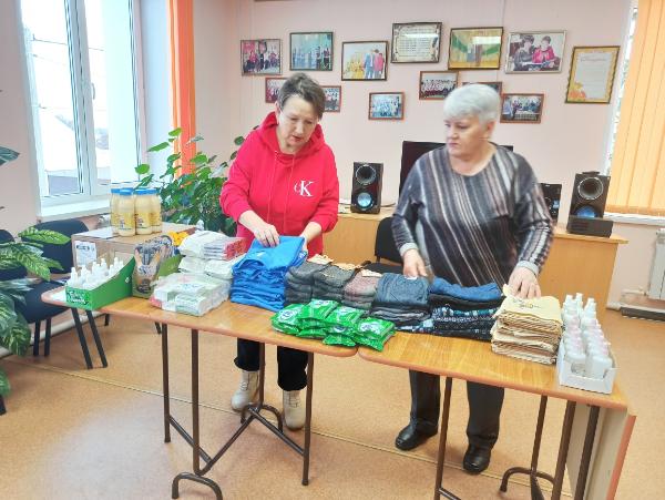 Гуманитарная помощь участникам СВО