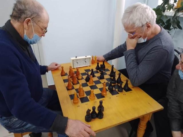Шахматно-шашечный турнир среди пенсионеров