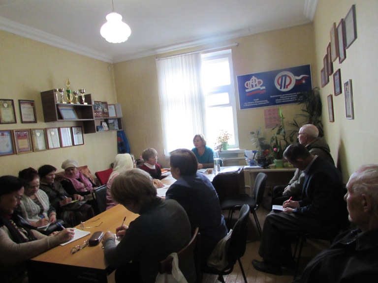 В "Университете третьего возраста" прошло занятие по пенсионному законодательству