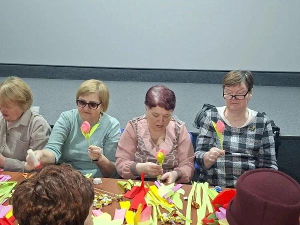 Мастер-класс «Цветочные сладости» в преддверии женского дня 8 марта