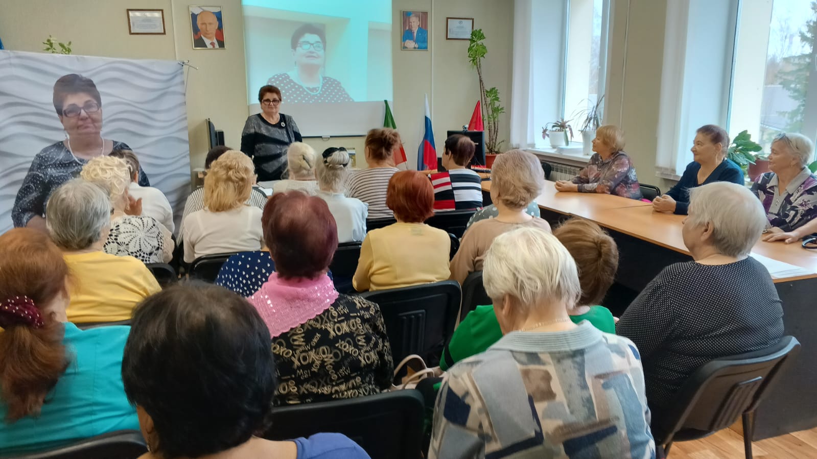 Творческий вечер местной поэтессы Надежды Ч.