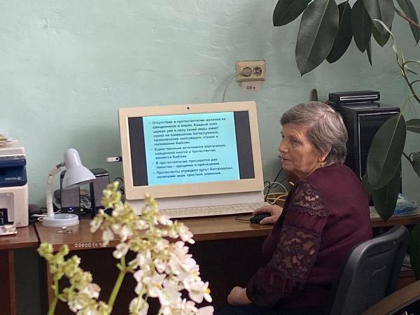 Занятия в Киртелинской первичной организации 