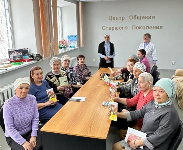 Час здоровья «Здоровый образ жизни - путь к долголетию» в рамках продвижения здорового образа жизни, приуроченная Всемирному Дню здоровья в ЦОСП г.Азнакаево