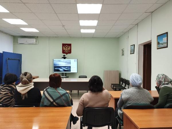 Онлайн лекция РО «Знание»  в Сабинском районе