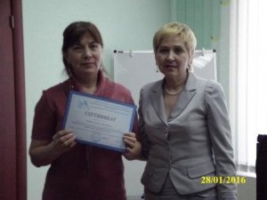 Вручение сертификатов в Мензелинском районе