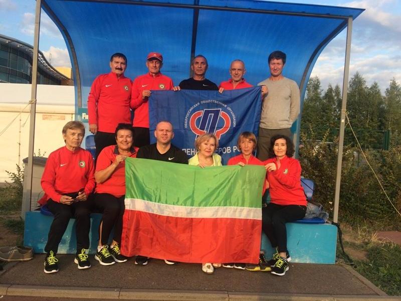 Татарстанские  пенсионеры отправились на V Спартакиаду пенсионеров России