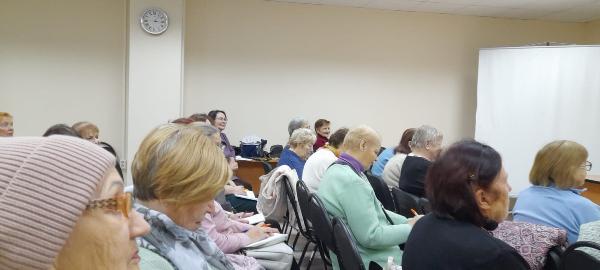 Идет обучение в группе ЗОЖ