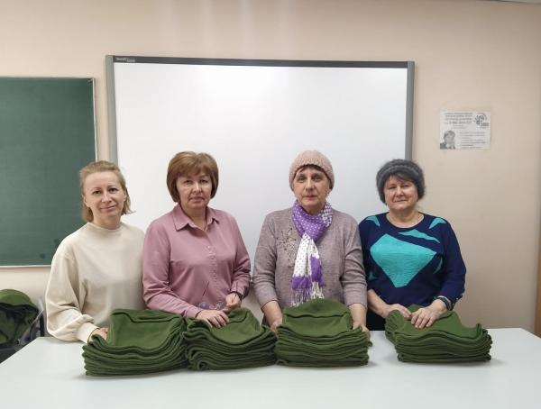 Алексеевские волонтеры шьют одежду для участников СВО