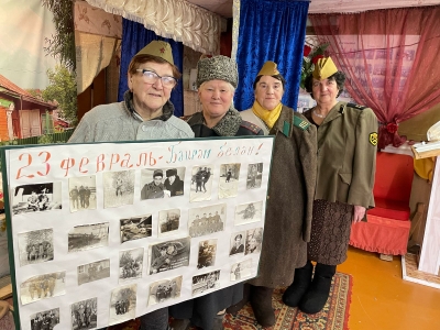 День защитника Отечества в селе Татарское Текашево