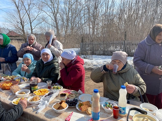 В первичной организации МО СПР села Текашево вспомнили детские традиции 