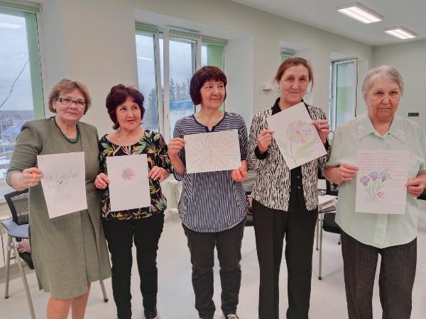 В п.г.т Актюбе активно проводятся бесплатные курсы по танцетарапии и психологии при Университете третьего возраста
