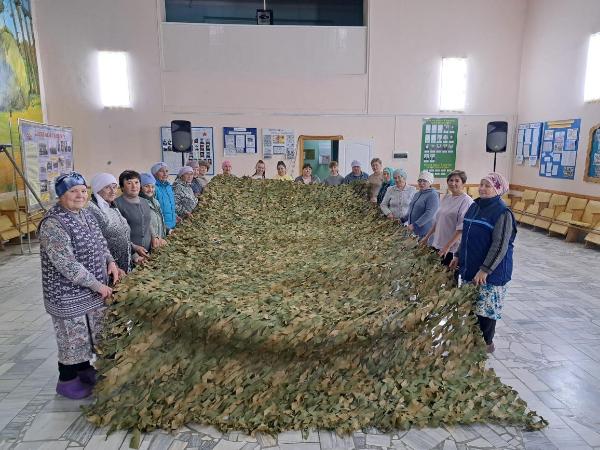 Помощь защитникам на СВО от пенсионеров Балтасинского района
