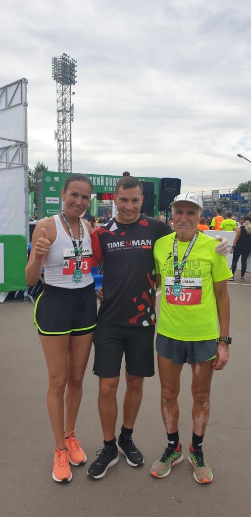 Старшее поколение в Камском полумарафоне 