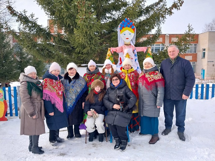 Широкая масленица в селе