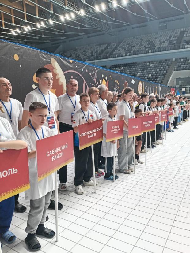 Соревнование Плавание