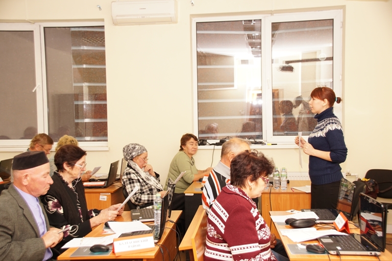  В Казани прошел  1-ый этап  республиканского конкурса по компьютерному многоборью среди  пенсионеров « Компьютер Land: Третий возраста»