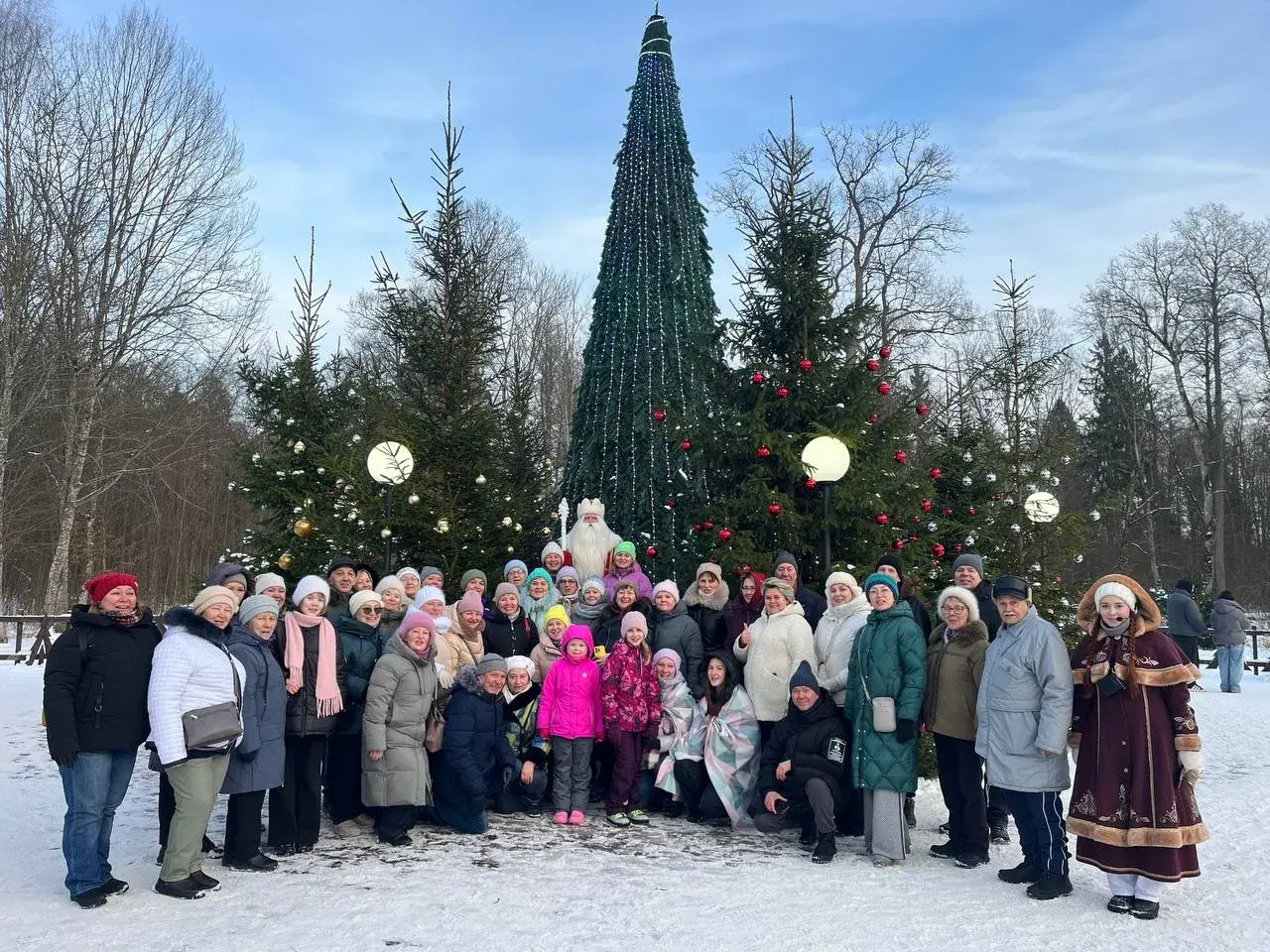 Новогодняя Белорусия глазами Менделеевцев