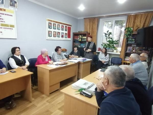 Круглый стол с Советом ветеранов